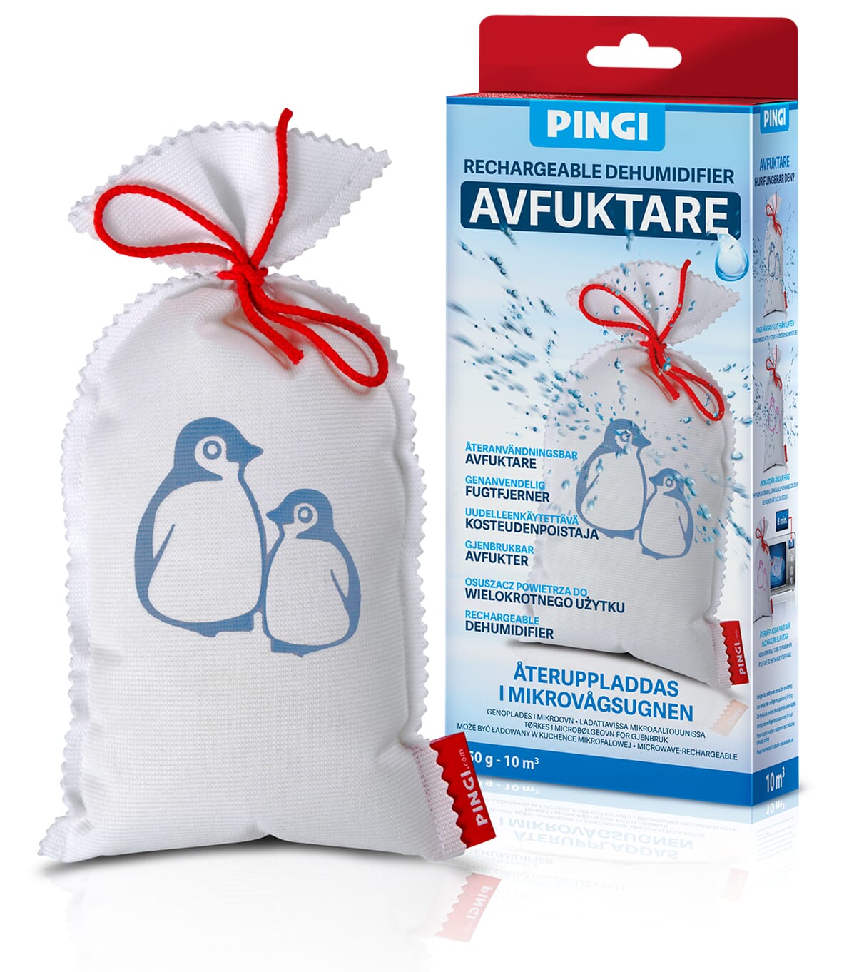 Fuktfjerner XL PINGI 450 gr - Welovecamping