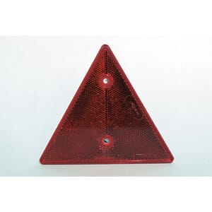 Refleks trekant rød HELLA