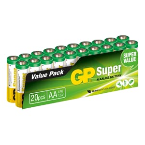 Batteri GP Super Alkaline AA 24pk