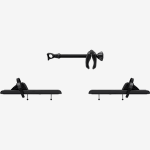 Utbyggingssett sykkelstativ Thule Caravan Superb XT, Svart.