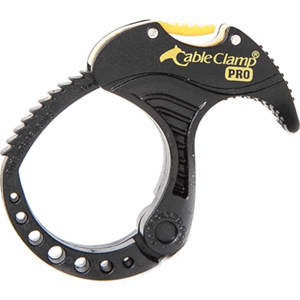 Cable Clamp Pro Small gul & sort