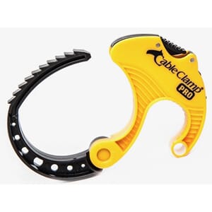 Cable Clamp Pro Medium gul & sort