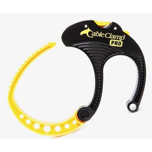 Cable Clamp Pro Large gul & sort