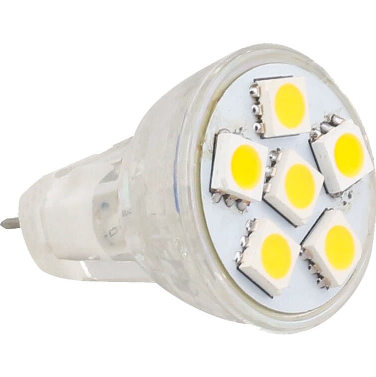 Lysp re LED Spot MR8 12V 1 Watt Varmhvit Welovecamping lysp-re-led-spot-mr8-12v-1-watt-varmhvit-welovecamping