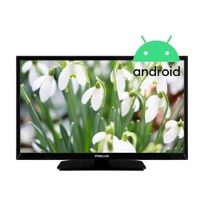 TV LED 24'' Riks-Tv, Satellitt, Smart. Android Finlux