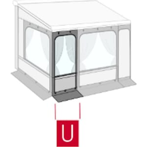 Front panel 130 cm Privacy Room/ CS zip FIAMMA