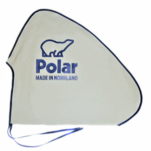 Dragskydd polar Blått tryck och kantband#