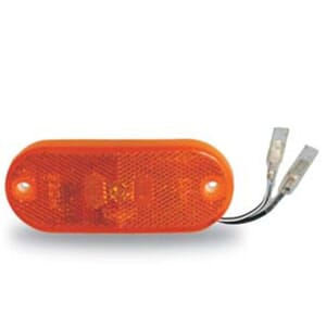 POSITIONSLJUS GULT OVALT