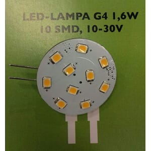 LED- LAMPA G4 SIDE 1,6 W