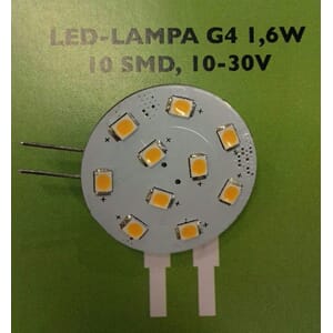 LED- LAMPA G4 SIDE 1,6 W