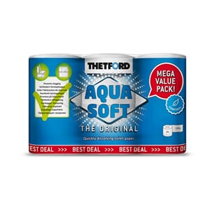 Toalettpapir Aqua Soft 6-pack