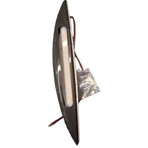 Teltlampe med deksel grå