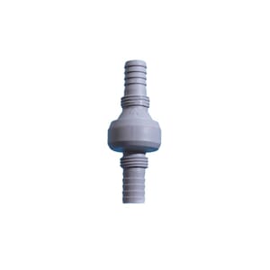 Tilbakeslagsventil slange/slange Ø10mm grå