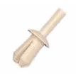 Plast plugger Hvit