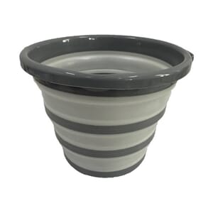 FMT Bøtte sammenlaggbar 10 l rund grå