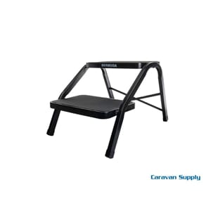 Trinn Bermuda dobbel stål 64x38x38cm