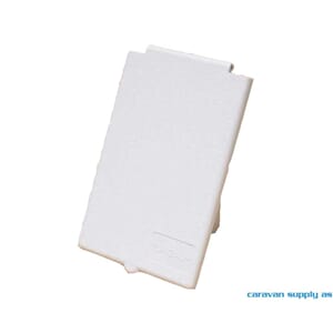 Klapplokk til strøm innboks 220V 7x14cm rektangulæ