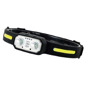 Hodelykt 200lm, oppladbar LED