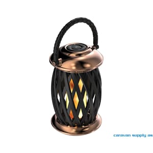 Lampe Ignis flammelampe LED kobber