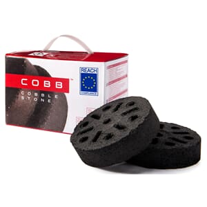 Briketter Cobble Stone, Cobb, original kull 6 stk.
