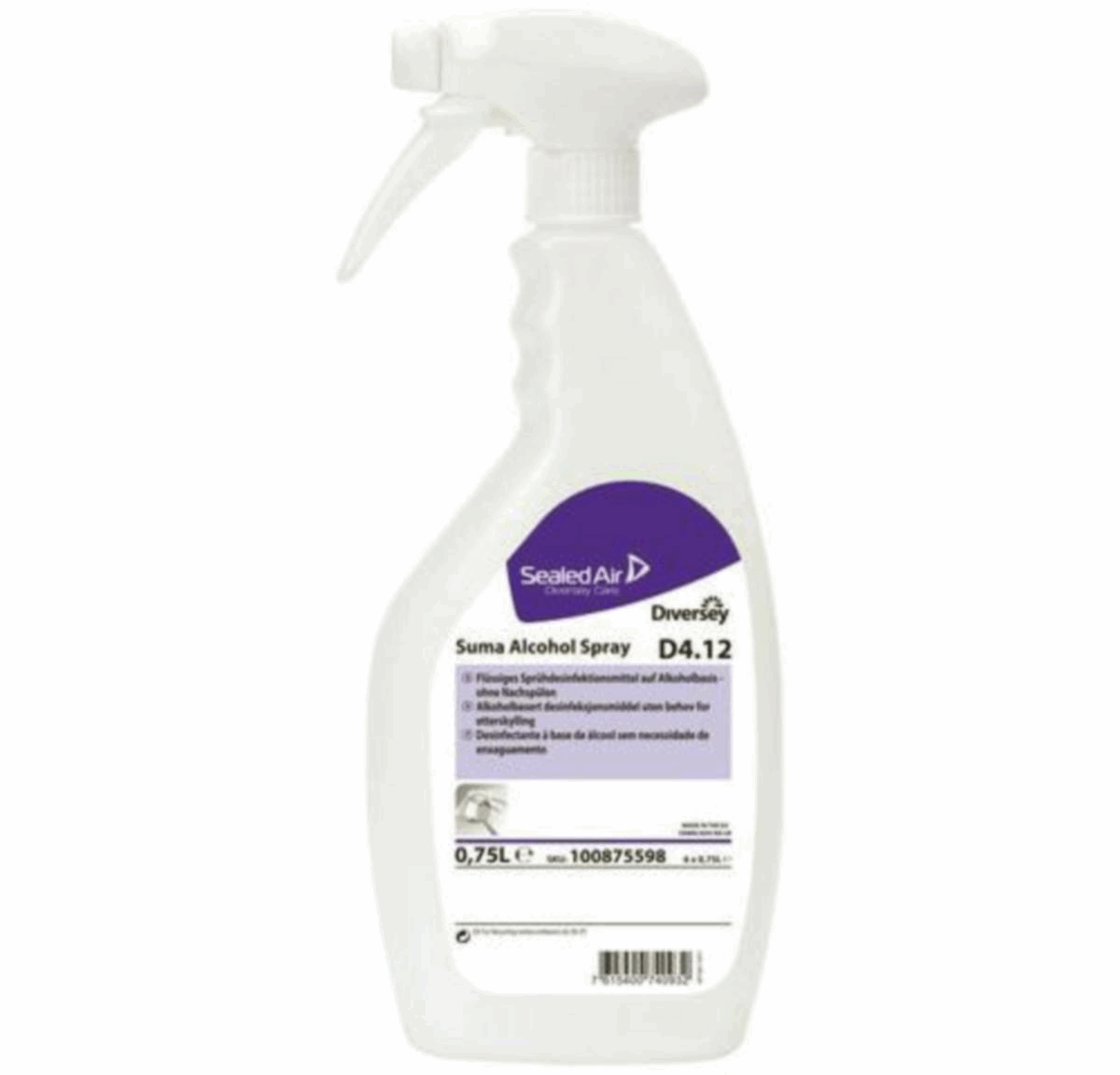Diversey Alcohol Spray 750ml - Welovecamping