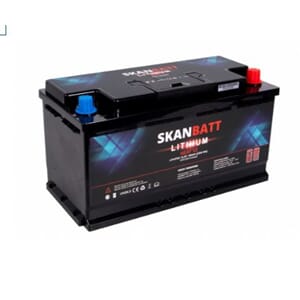 SKANBATT V2 Lithium HEAT Batteri 12V 180AH 150A BMS - Bobil